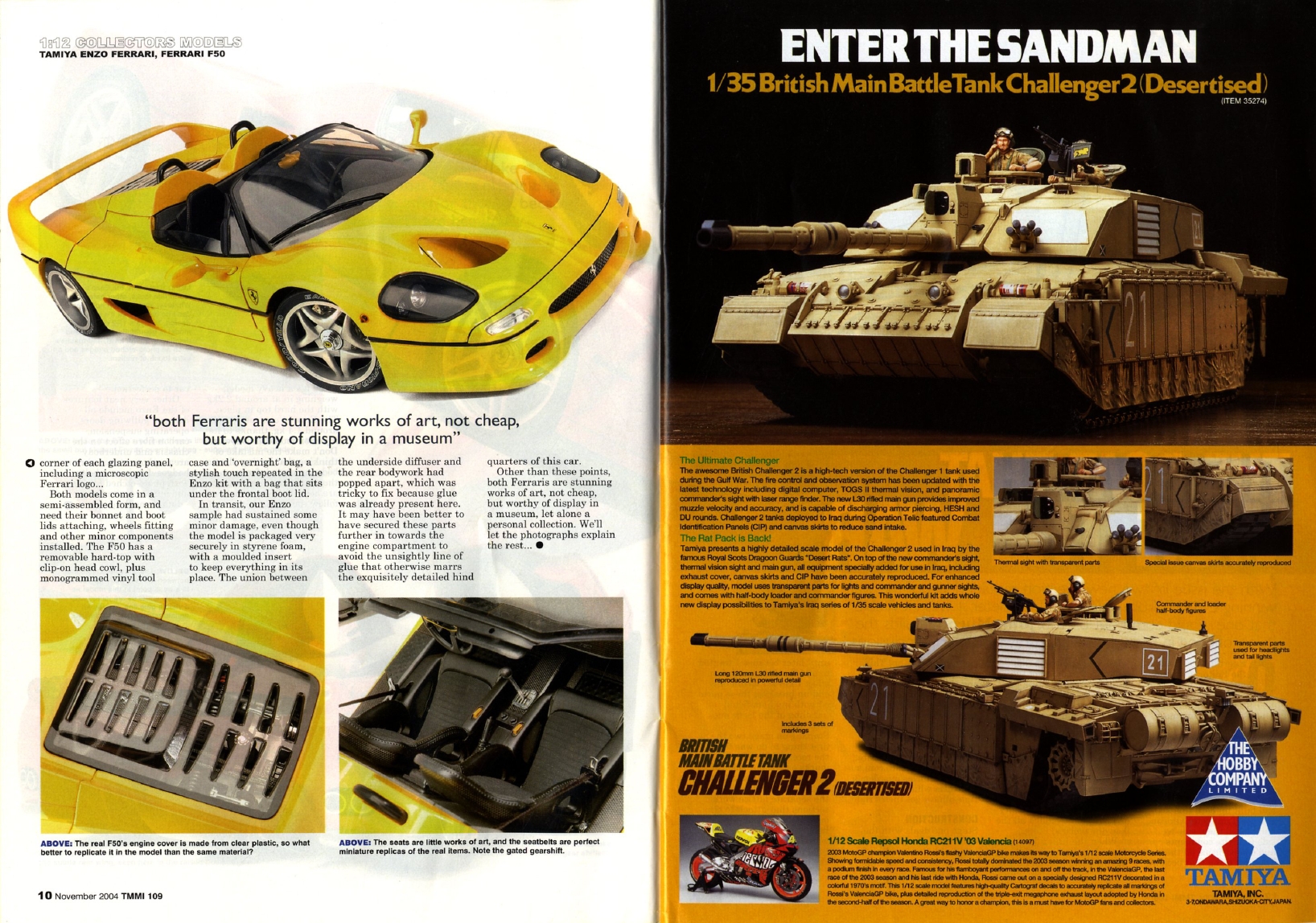 Tamiya Model Magazine 109 (2004-11)
